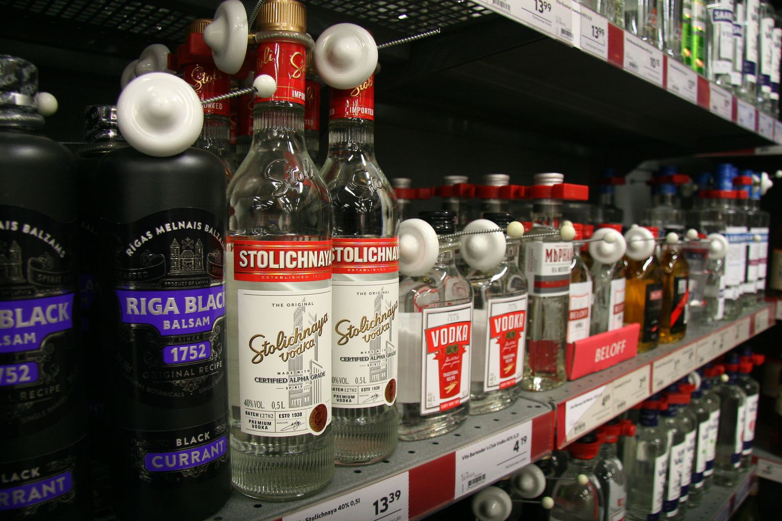 Алкоголь в Эстонии является одним из самых дорогих в ЕС.