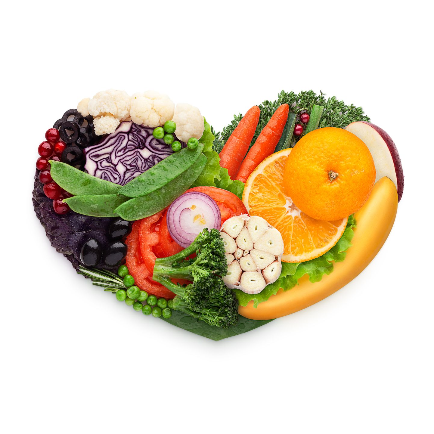 Terve südame heaks tasub süüa palju puu- ja köögivilju.