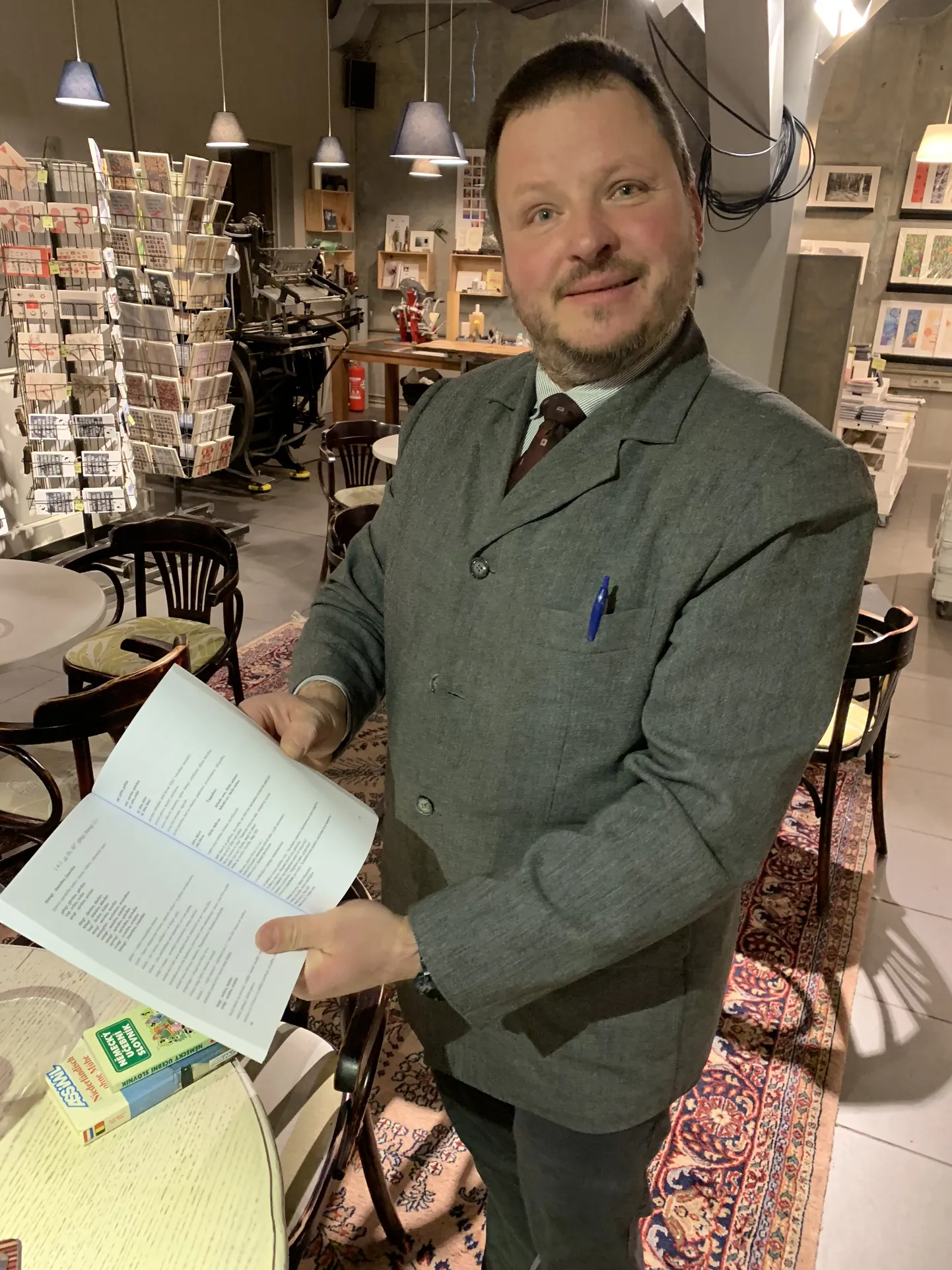 Õpikute autor Matiss Treimanis.