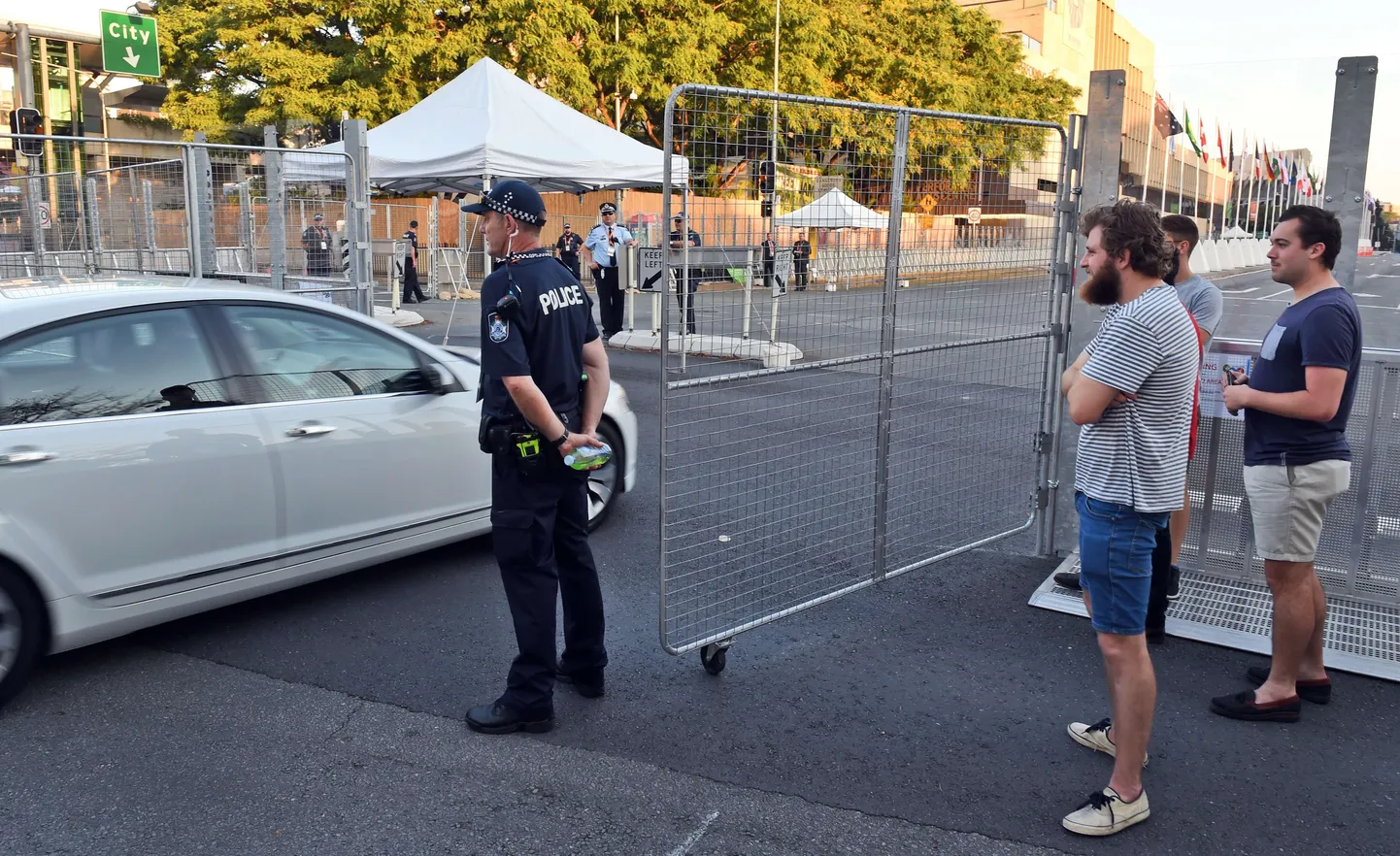 Turvameetmed Brisbane'is G20 kohtumise eel.
