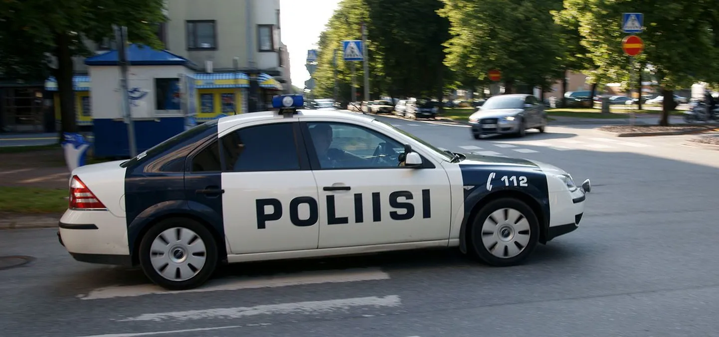 Soome politseiauto.