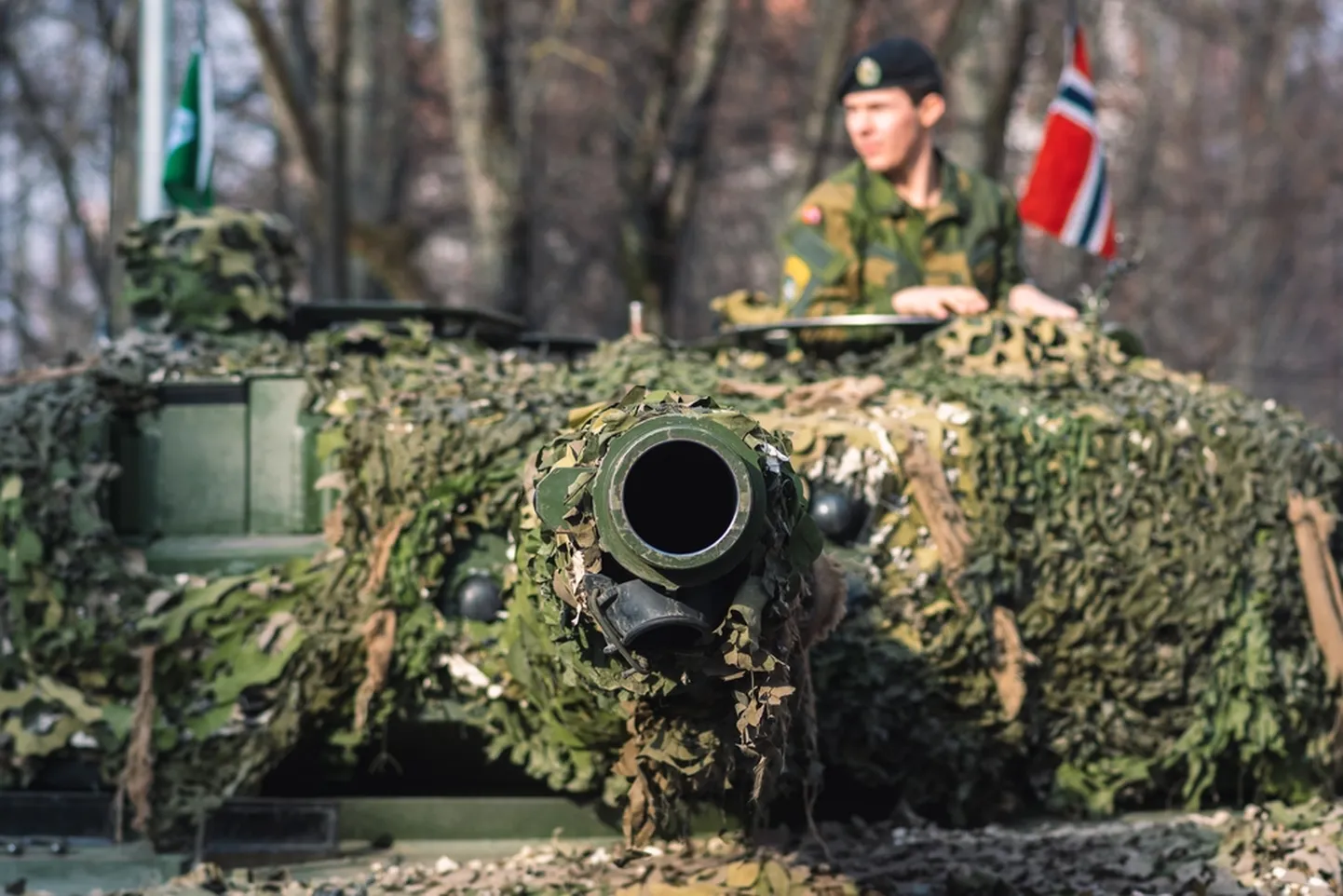 Норвежские военные во время учений в Литве. Фото иллюстративное.