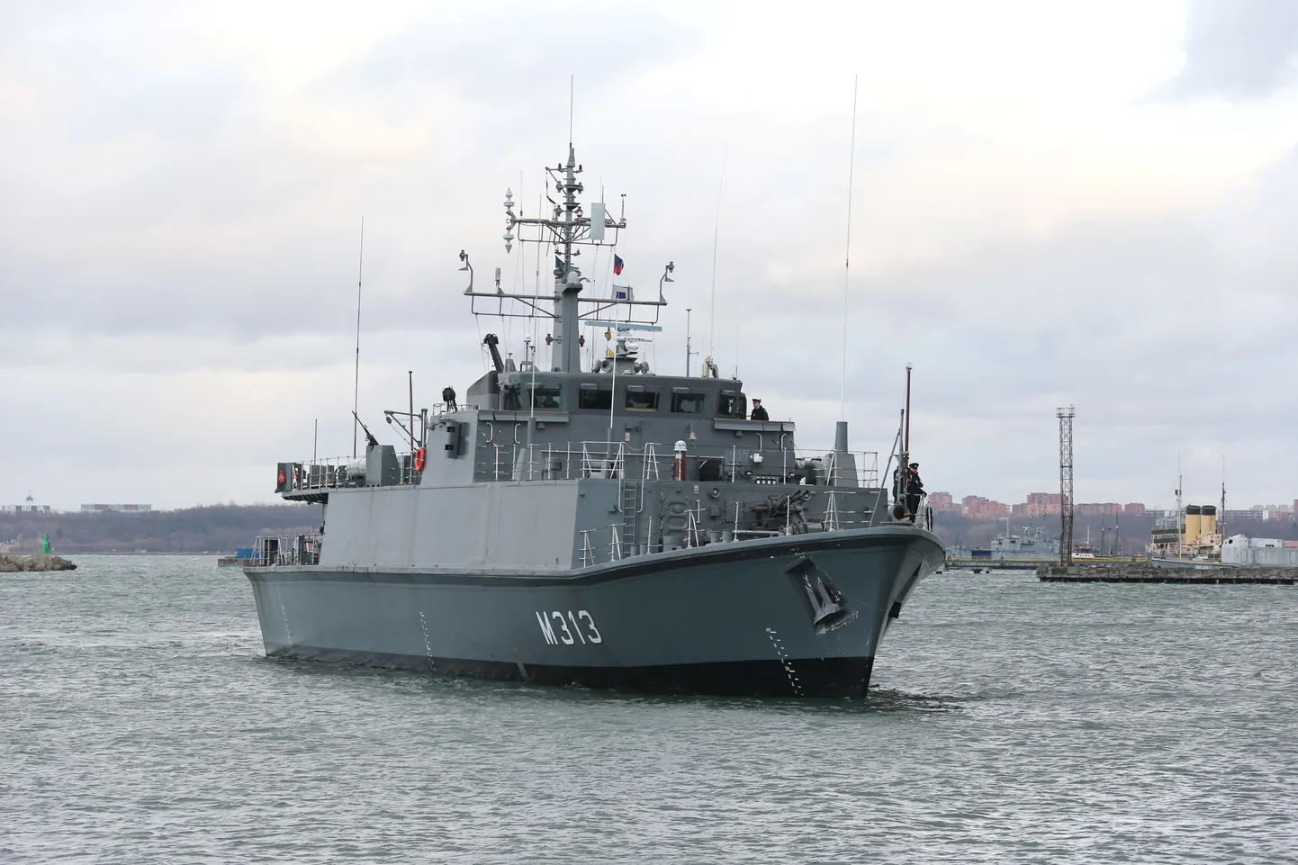 Eesti mereväe lipulaev Admiral Cowan.