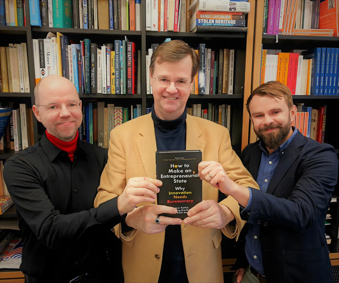 Rainer Kattel, Wolfgang Drechsler ja Erkki Karo