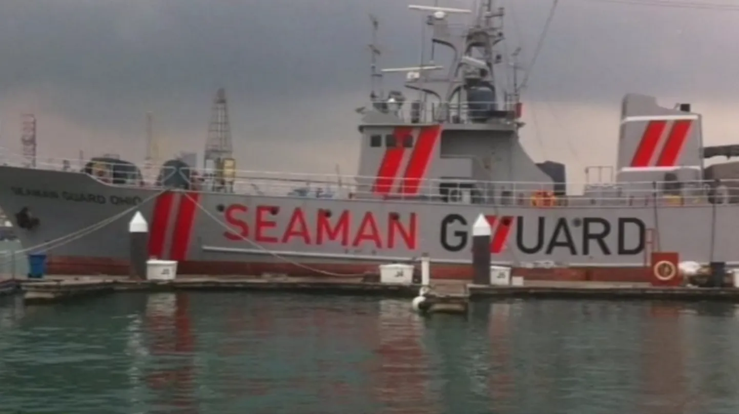 Laev Seaman Guard Ohio, mille pardal eestlased viibisid.