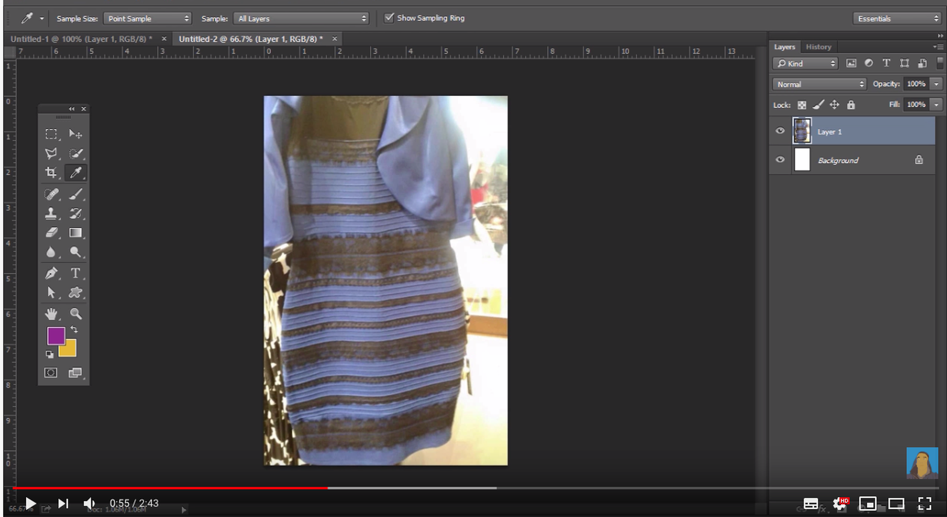 Mis värvi see kleit on?