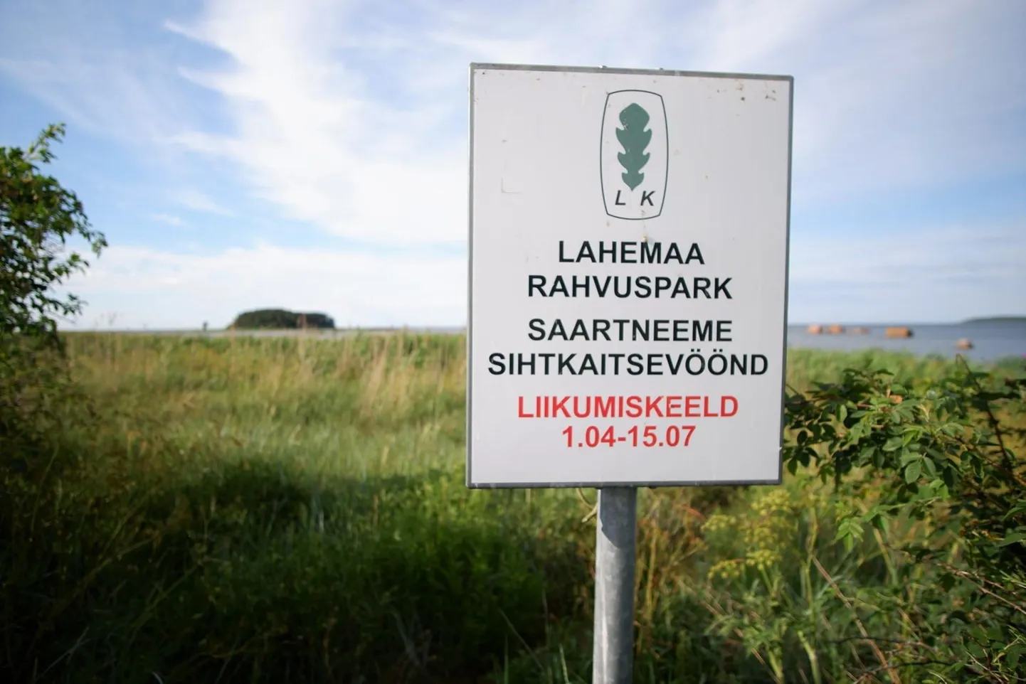 Kuradisaare liikumiskeeld.