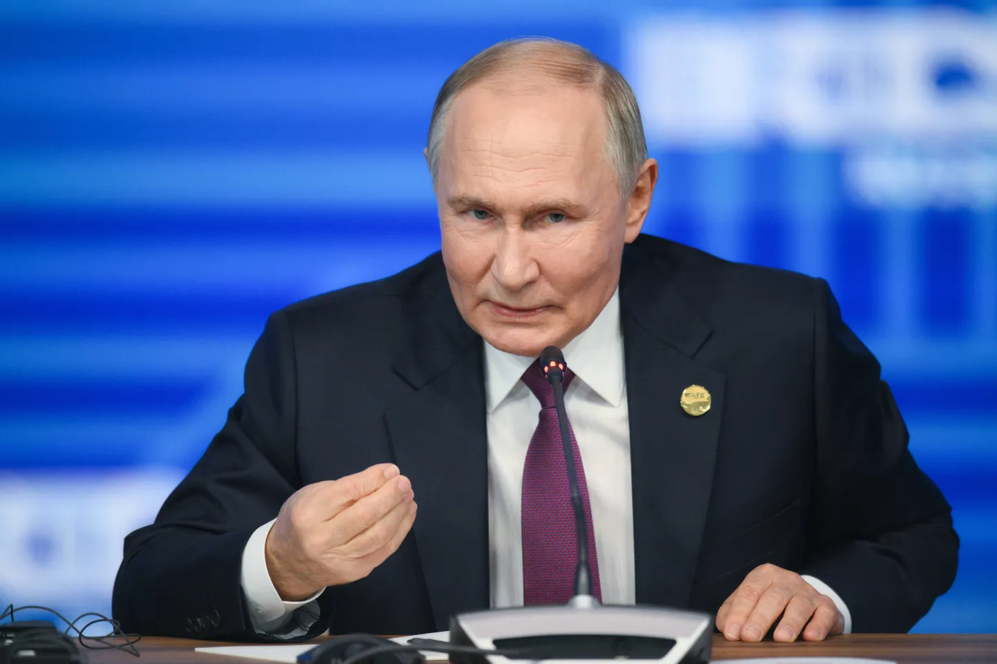 Venemaa režiimi juht Vladimir Putin BRICSi tippkohtumisel.