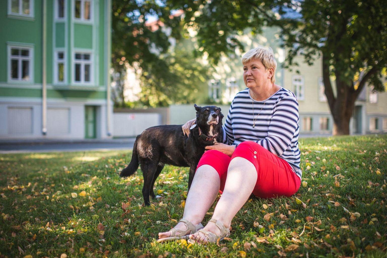 Marika Priske sõnul on pärast ema surma talle lohutust pakkunud tema koer Berta, kelle pärast tuleb õue minna ka siis, kui tahtmist pole.