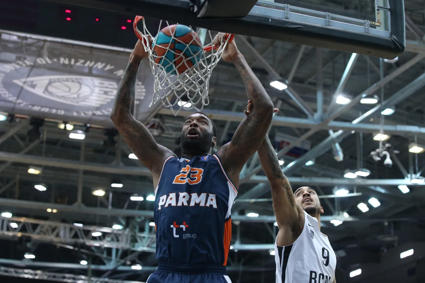 Ekskalevlane Arnett Moultrie hiilgas Permi Parma ridades Nižni Novgorodi vastu 36 punktiga