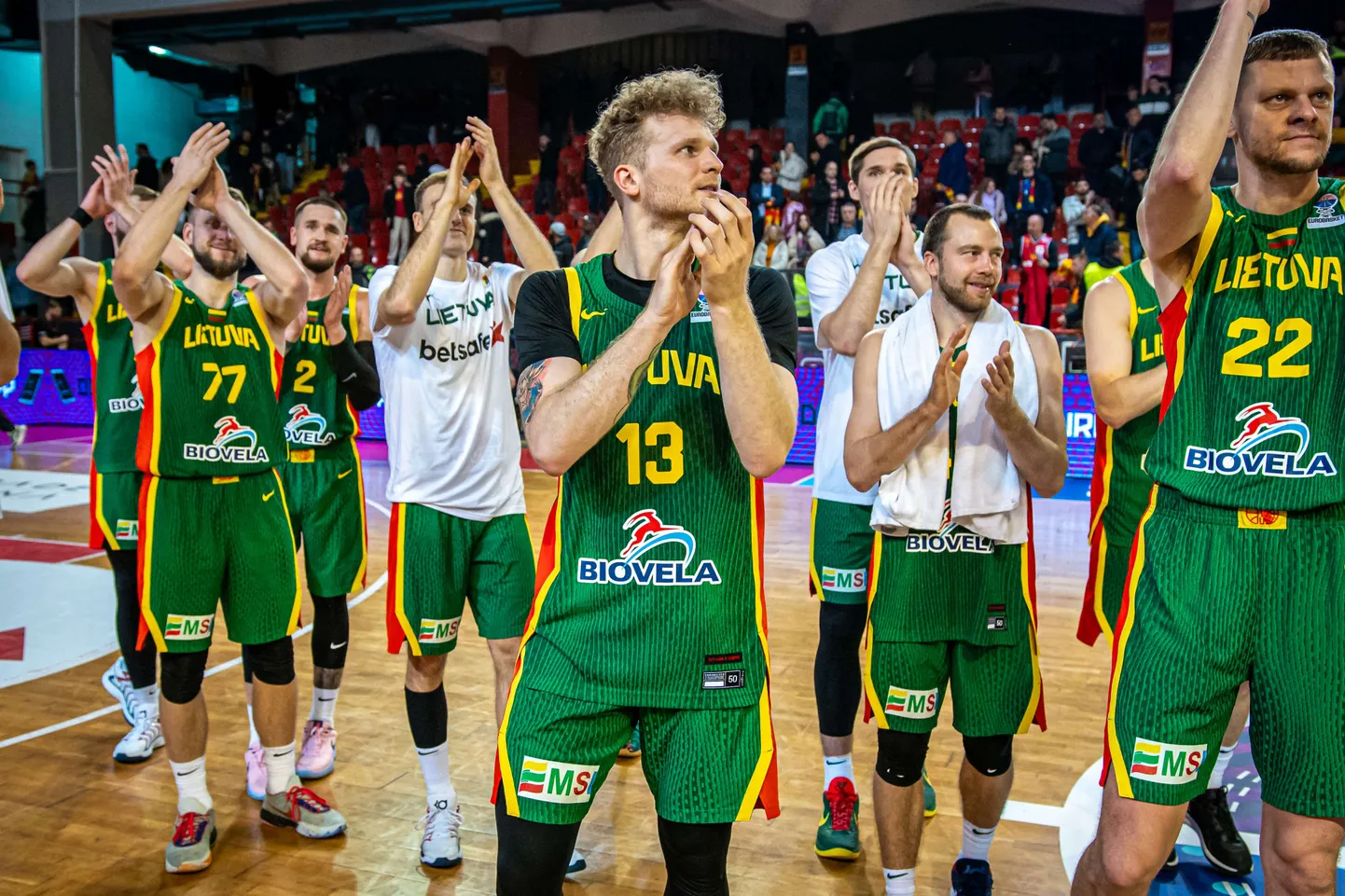 Lietuvas izlases basketbolisti