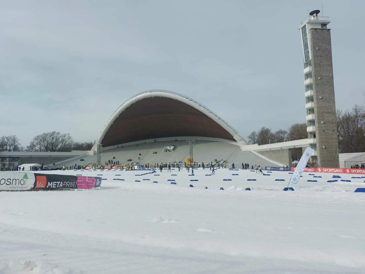 Esmalt said MK-etapi rada proovida noorsuusatajad.