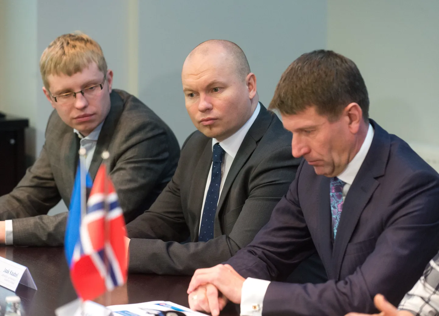 Jaak Kaabel (keskel), TS Laevade juht.