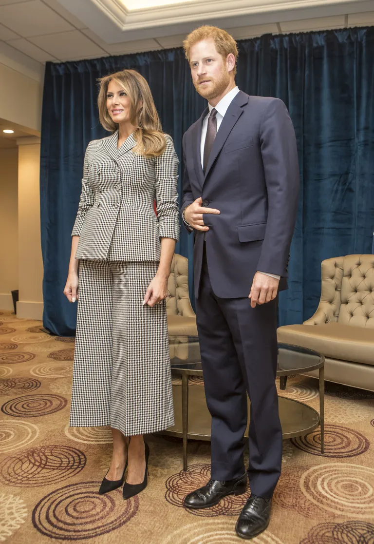 Melania Trump ja prints Harry