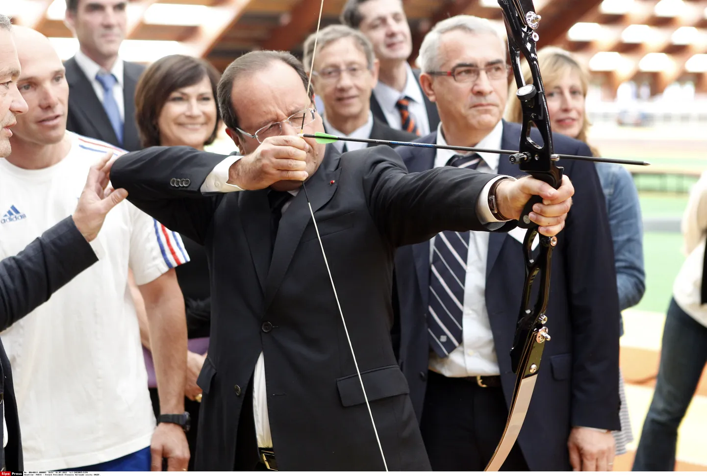 Prantsusmaa president Francois Hollande sihtimas