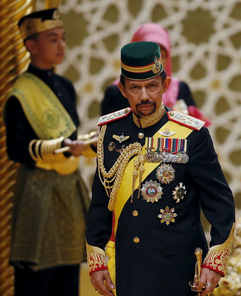 Brunei sultan Hassanal Bolkiah.