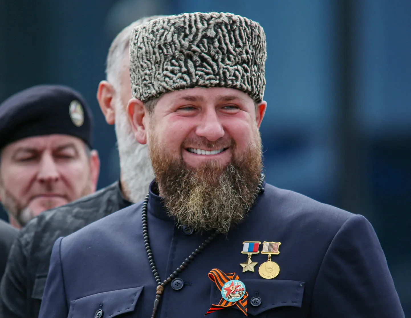 Tšetšeenia juht Ramzan Kadõrov mullu Groznõis võidupüha paraadil.