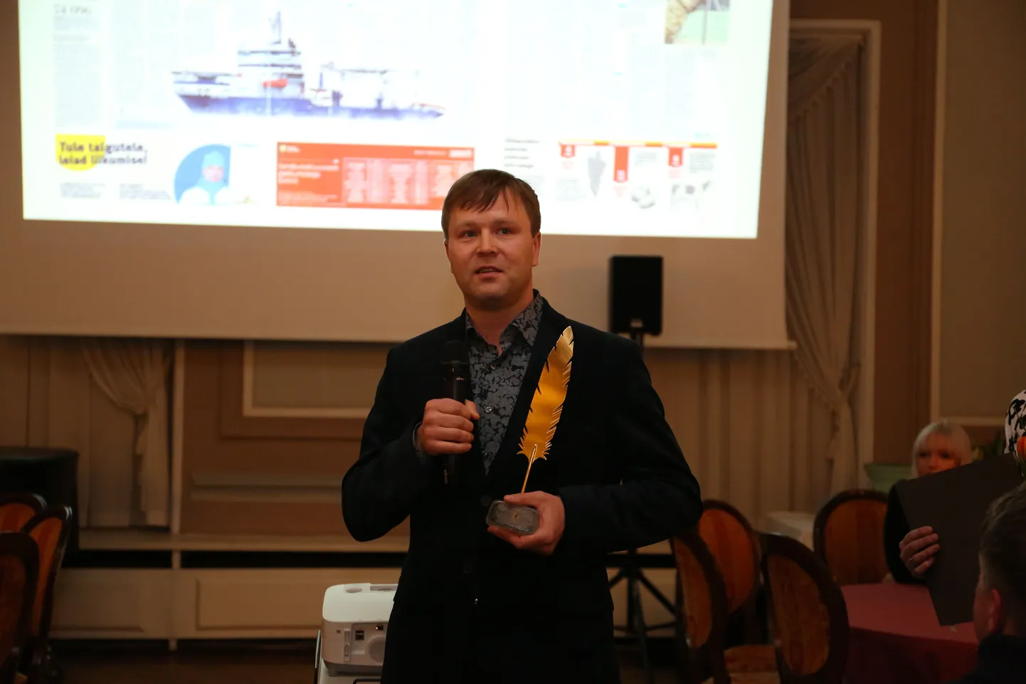 Aasta ajakirjanik 2014 Nils Niitra