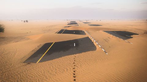 Dubais ja Abu Dhabis on koroonapandeemia tõttu hakanud kõrb peale tungima