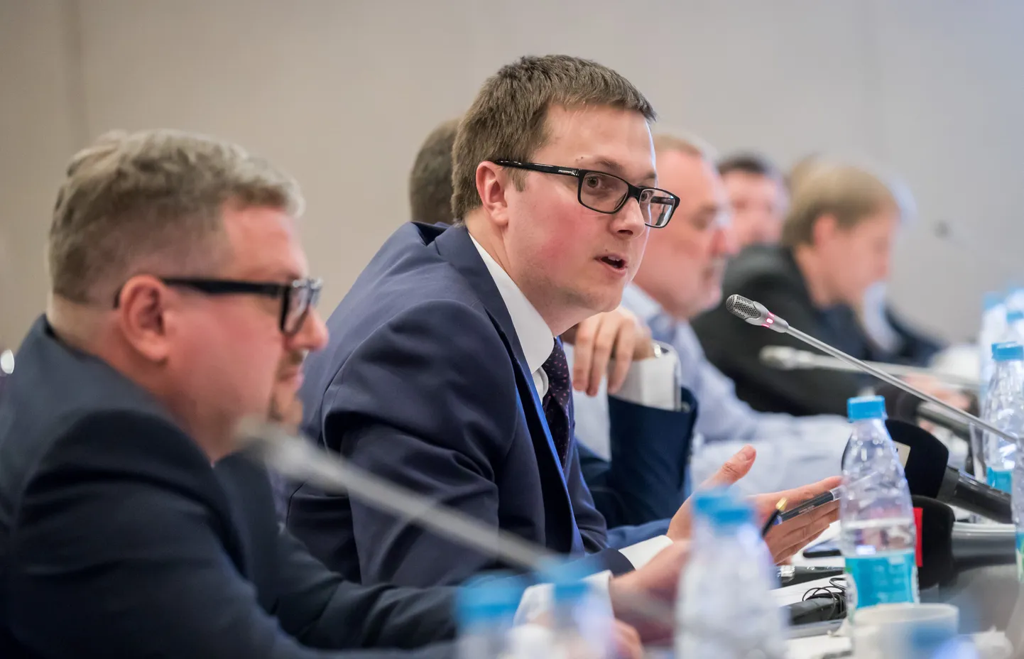 Gazpromi esindajad vastasid Läänemere maade ajakirjanike kriitilistele küsimustele Nord Stream 2 gaasijuhtme osas 5. aprillil Peterburis.