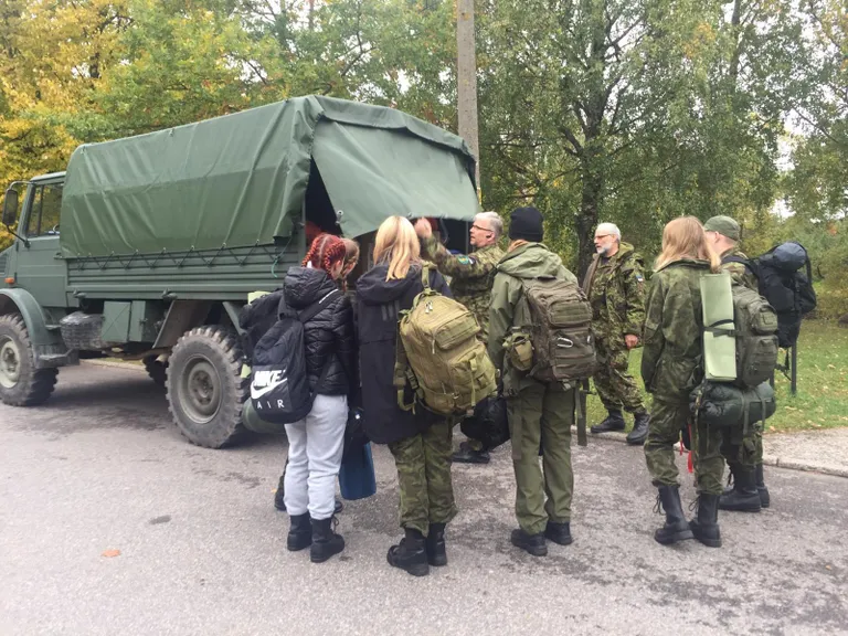 Laagrist võttis osa paarkümmend noort.