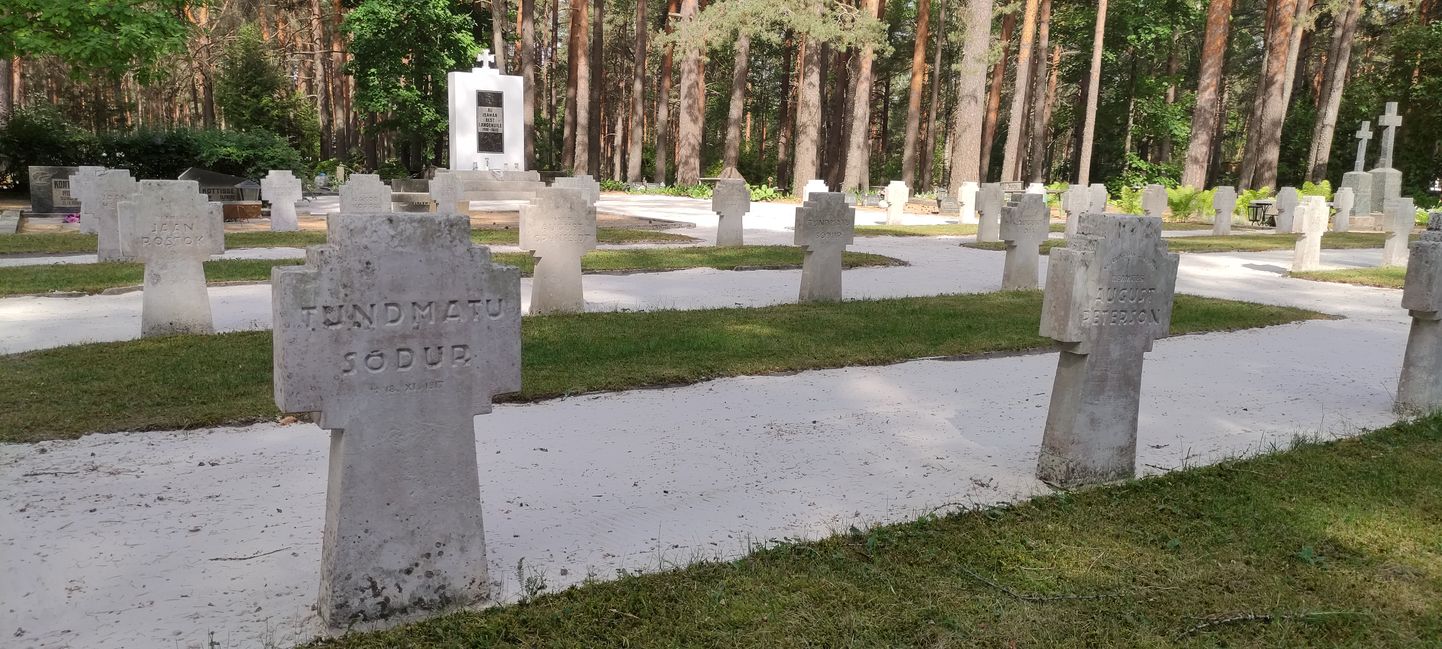 Võru kalmistul juba asub Vabadussõjas osalenute mälestussammas.