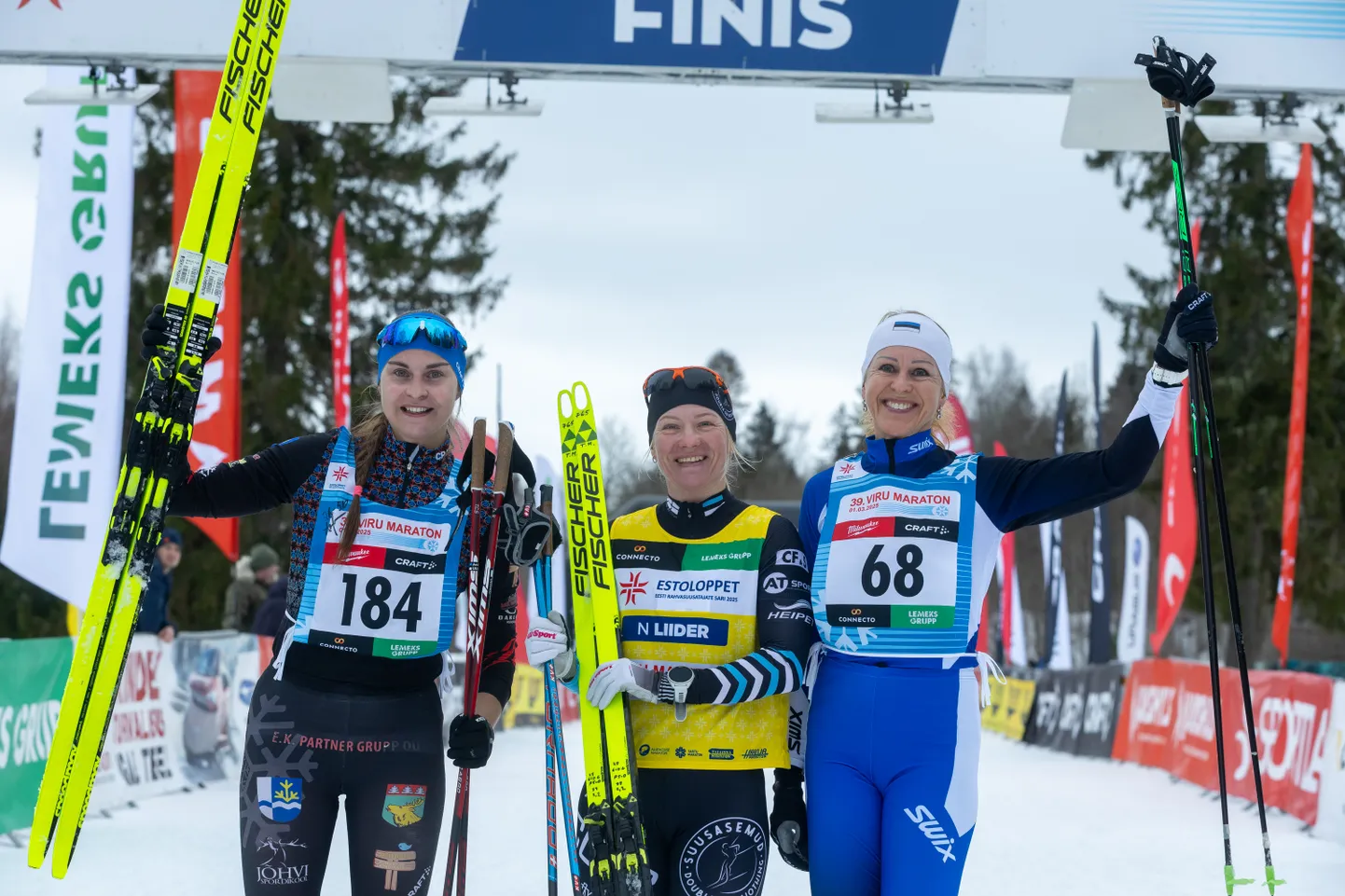 39. Viru Maratoni võitis naiste konkurentsis igihaljas Tatjana Mannima (keskel).