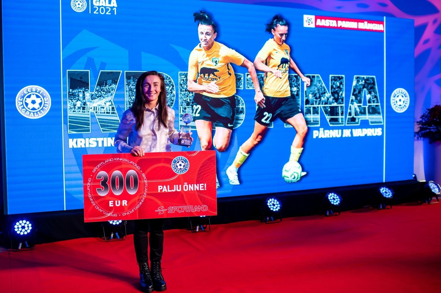 Naiste meistriliiga hooaja parimaks mängijaks valiti Kristina Bannikova.