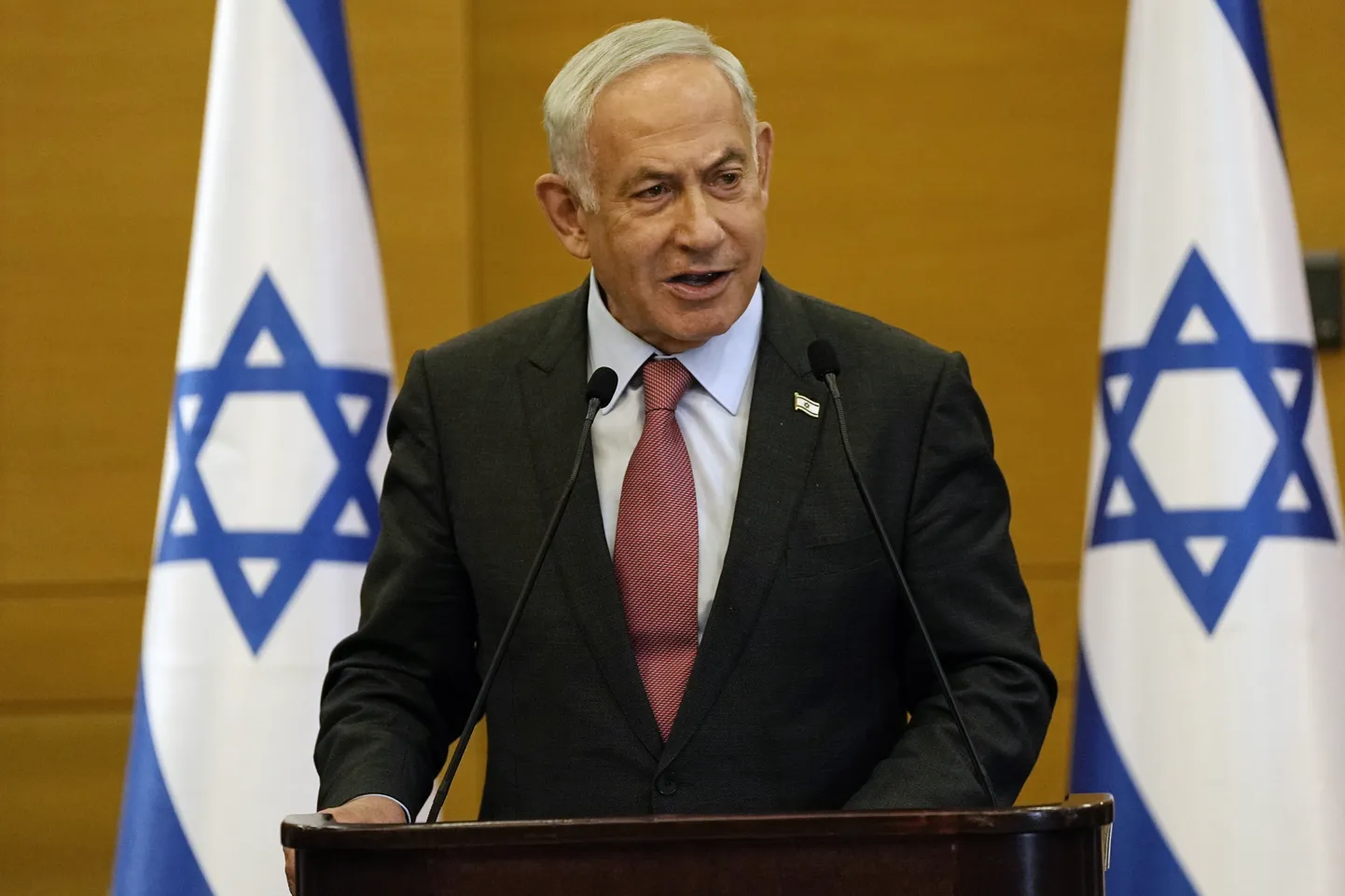 Izraēlas premjerministrs Benjamins Netanjahu