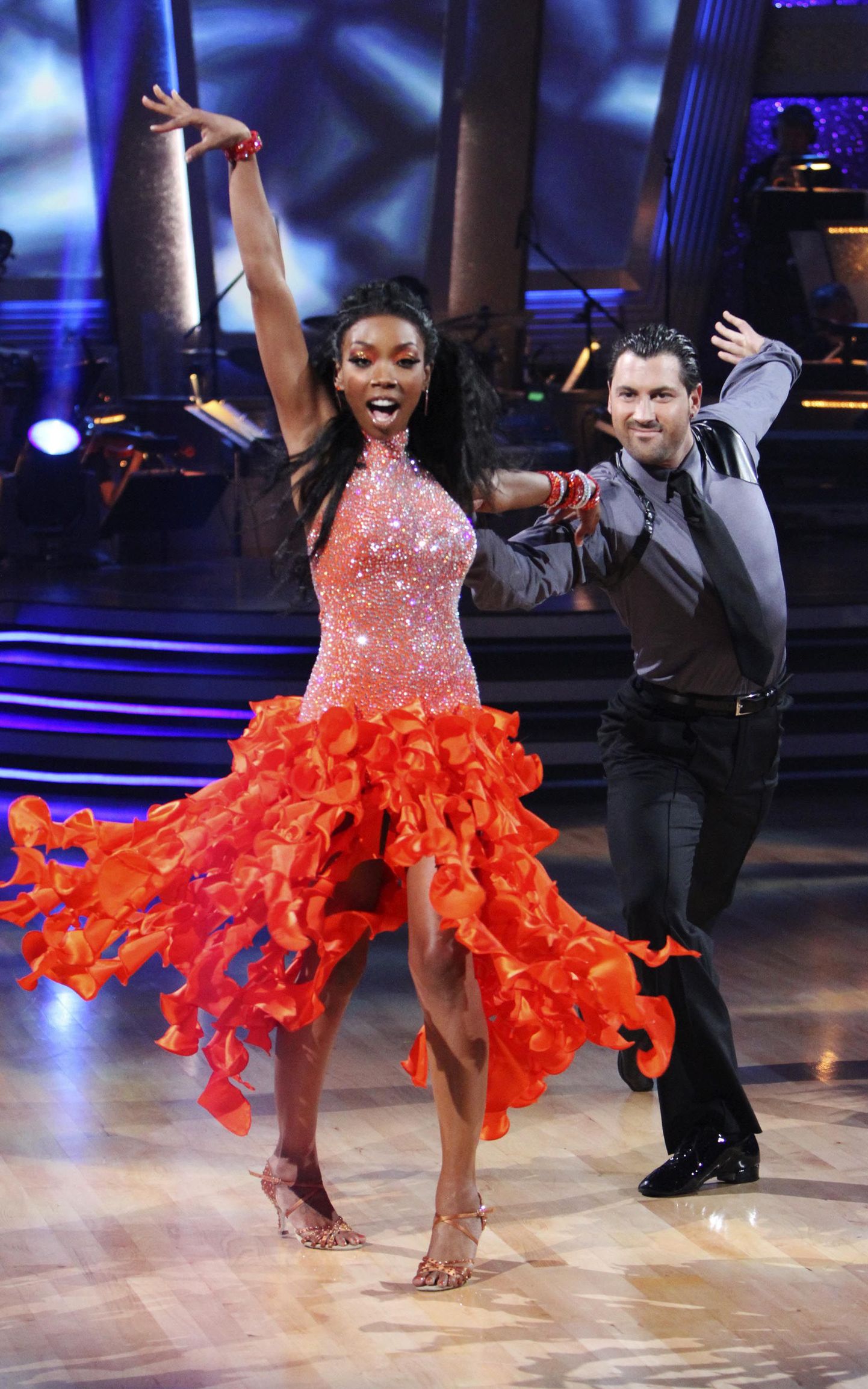 Brandy ja Maksim Chmerkovskiy saates Dancing With the Stars