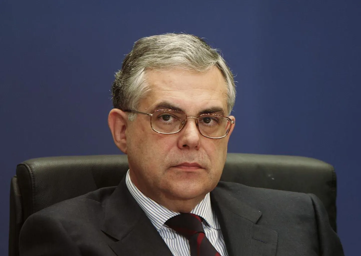 Kreeka peaminister Lucas Papademos
