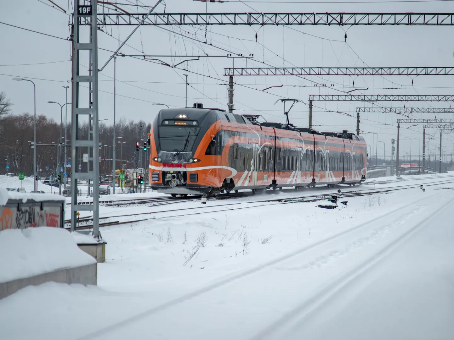Elroni elektrirong Ülemistel.