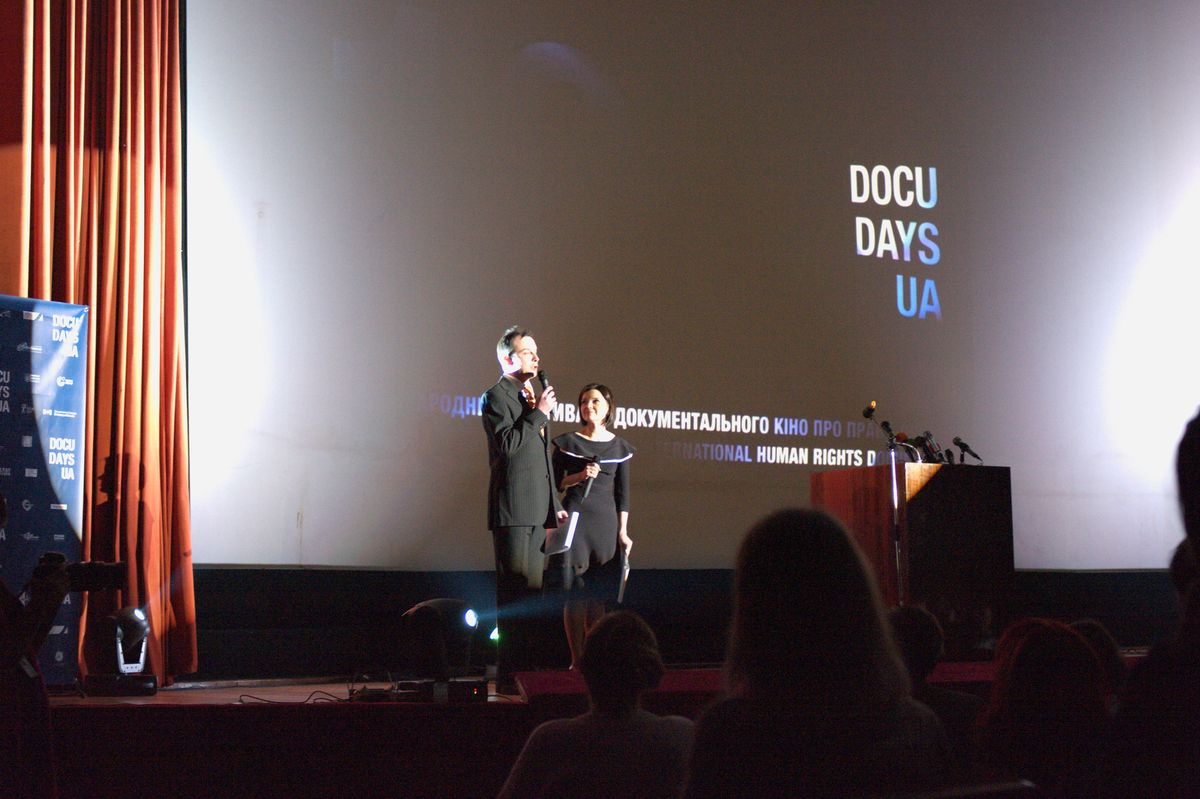 На показах Docudays 2013 года.