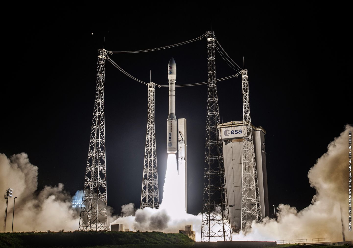 Euroopa Kosmoseagentuuri rakett Vega.