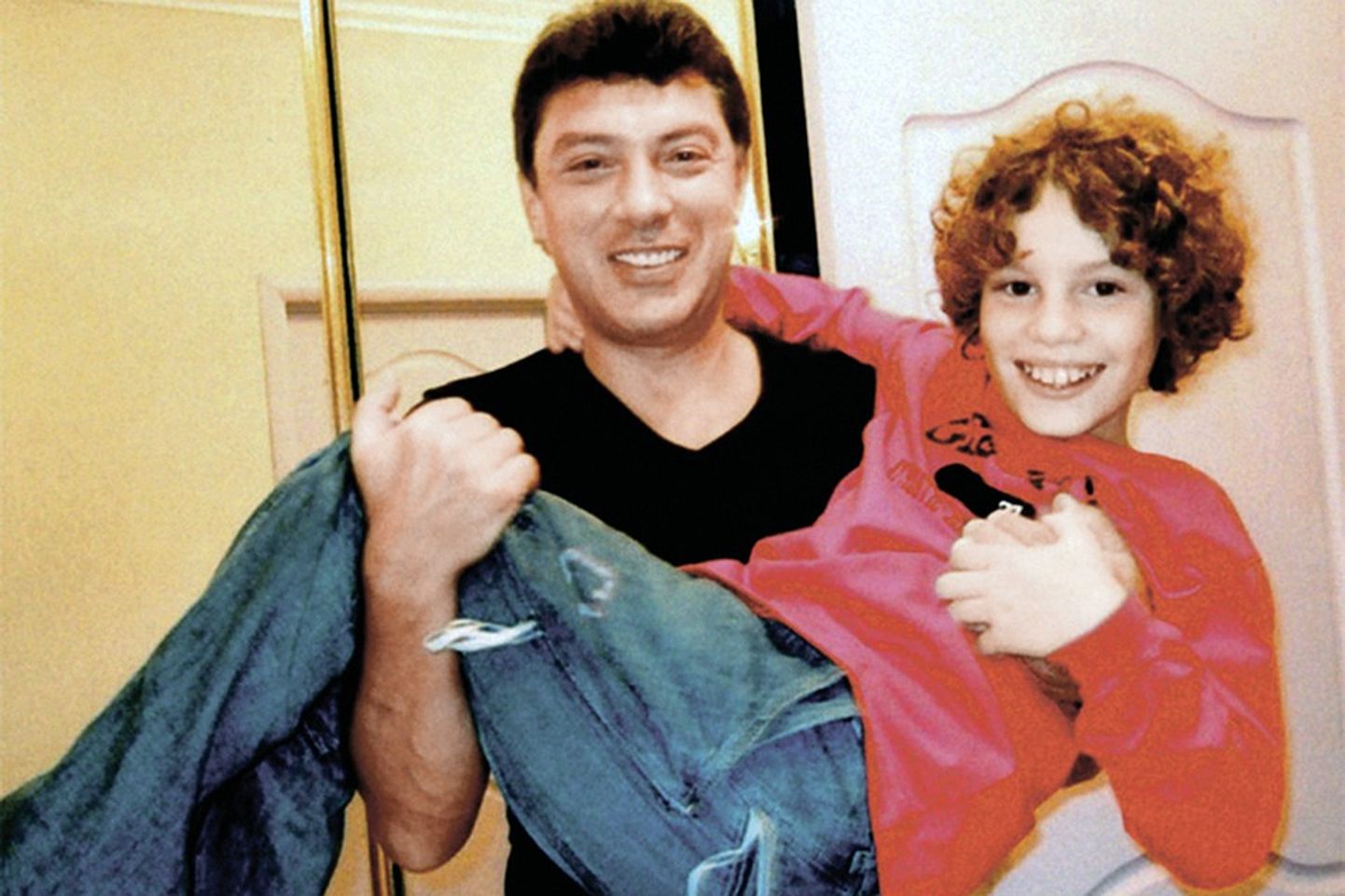 Борис Немцов и его сын Антон.