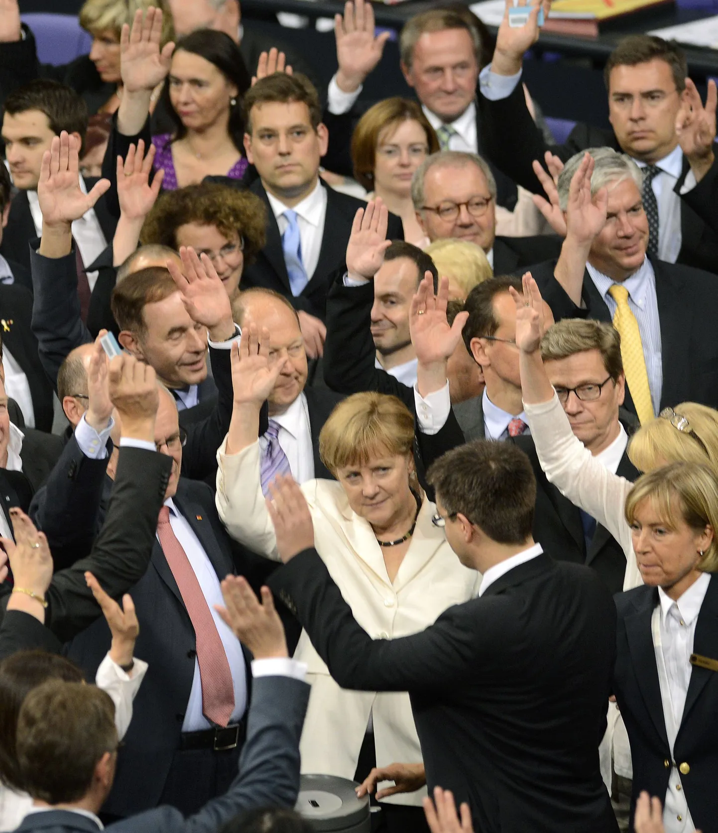 Saksamaa parlamendi ülemkoda kiitis fiskaalleppe heaks.