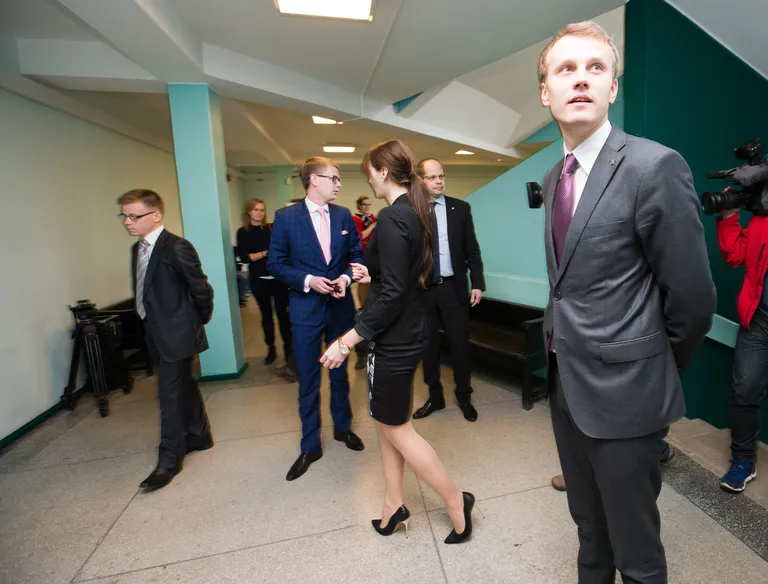 Priit Toobal maakohtus. Foto:
