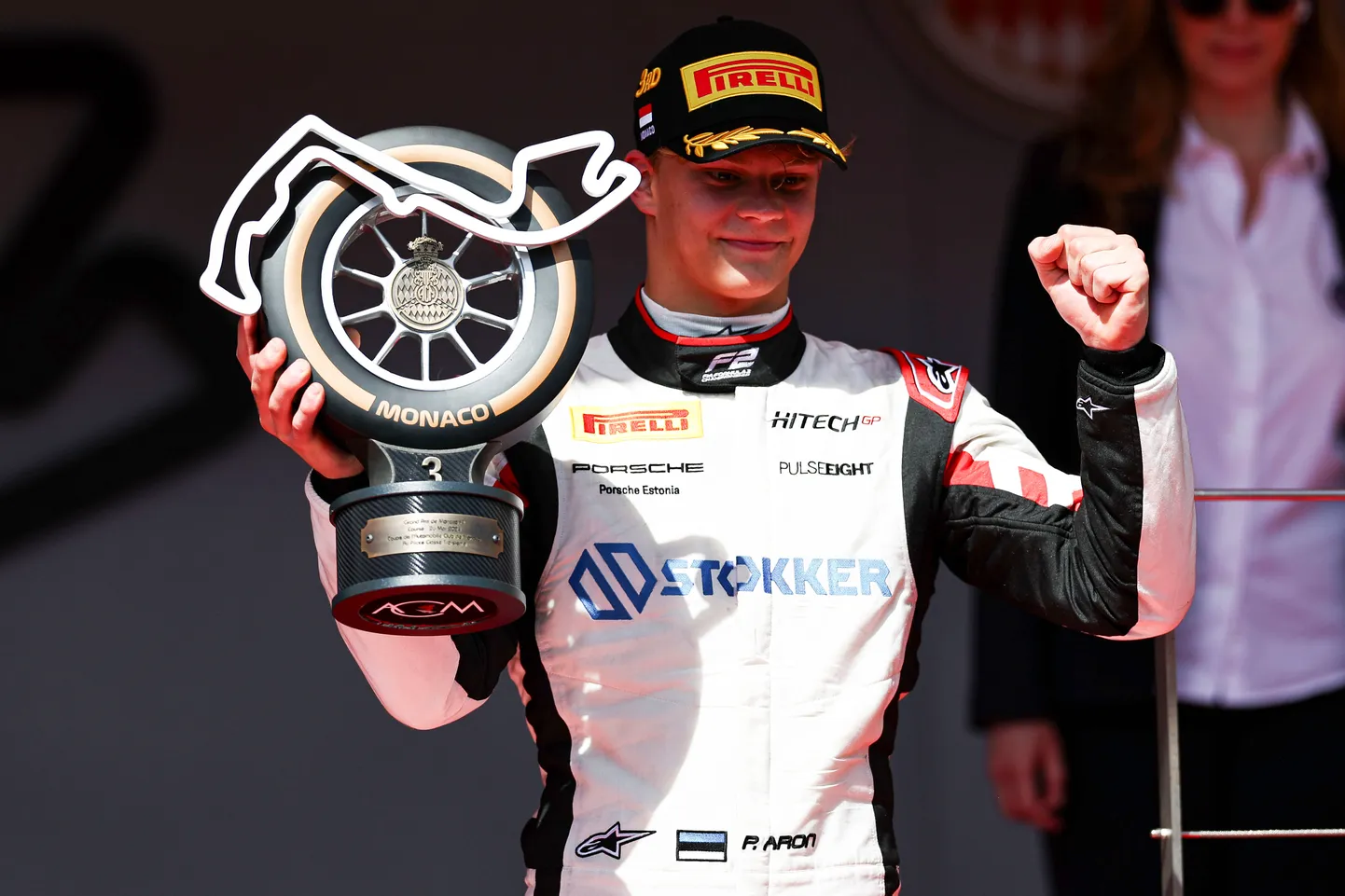 Paul Aron sai F2 Monaco etapi põhisõidus kolmanda koha, tänu millele kerkis sarja üldliidriks. Esikoha hoidmiseks tuleb järgmistel etappidel kõvasti vaeva näha.