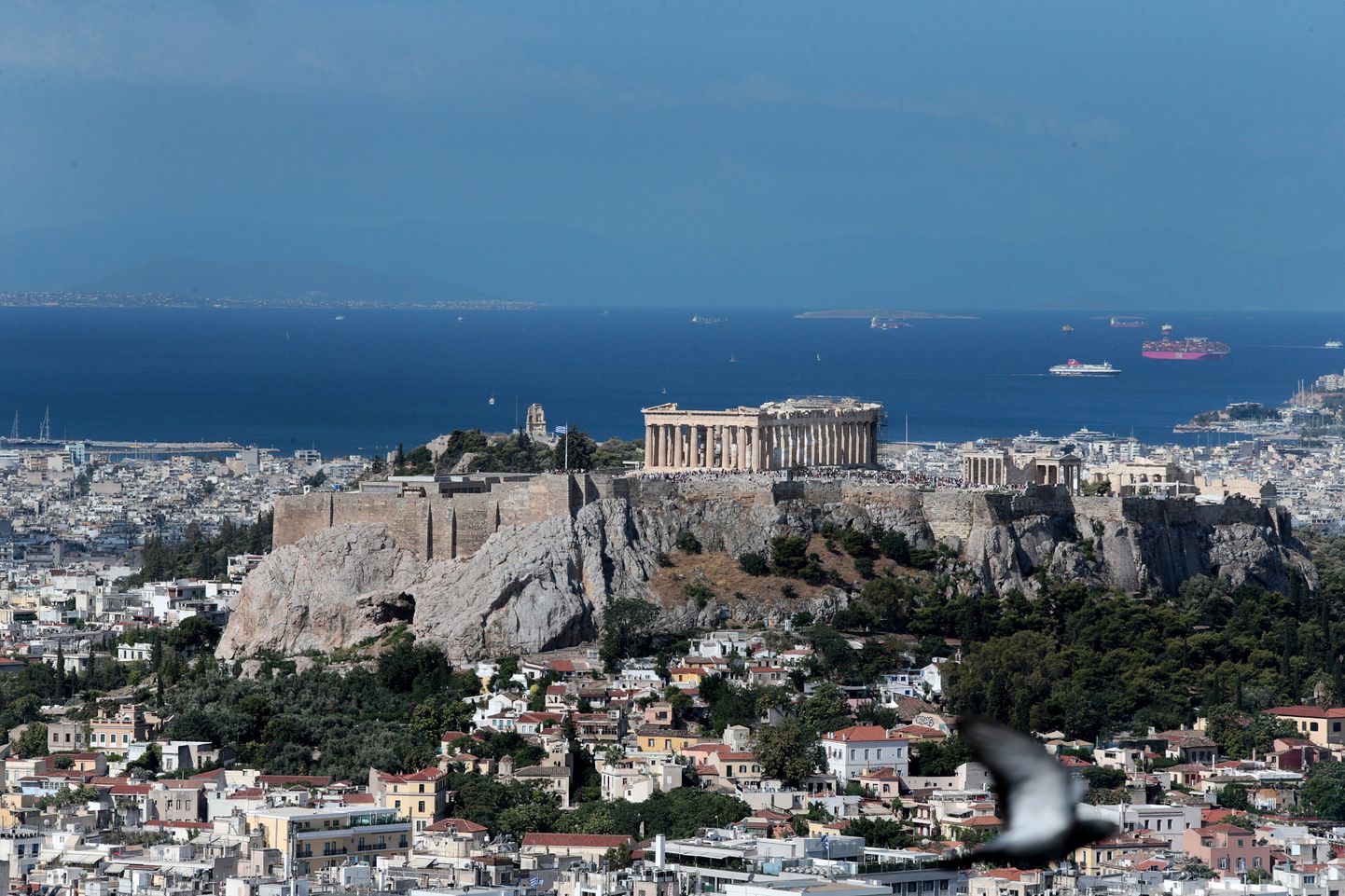 Vaade Kreeka pealinnale Ateenale.