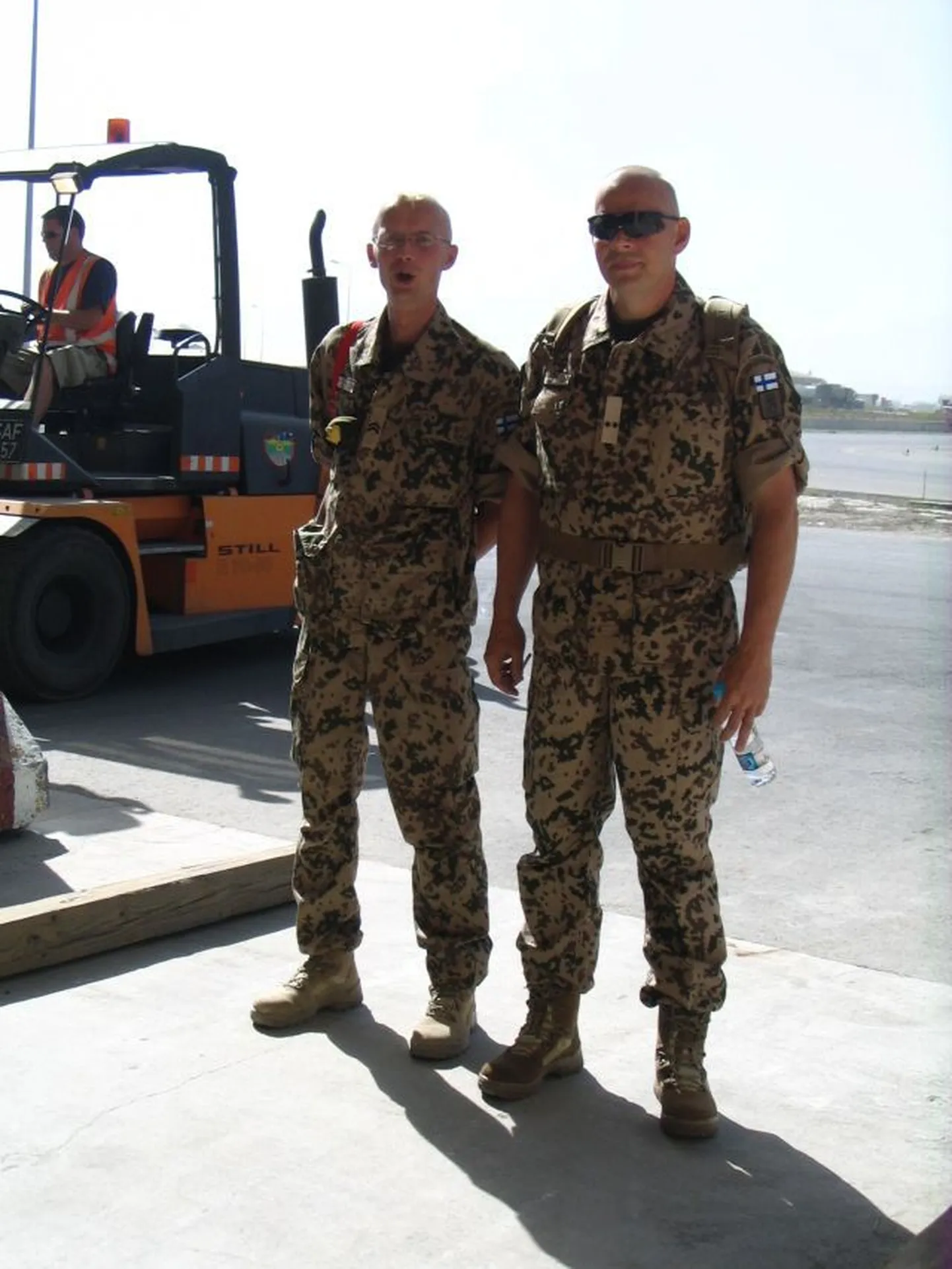 Afganistanis teenivad Soome sõdurid Kabuli rahvusvahelisel lennuväljal.