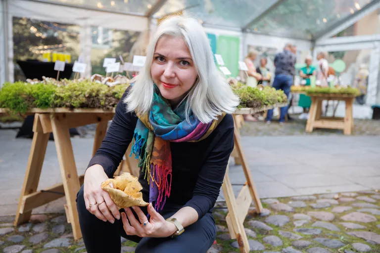 Биолог Эстонского музея природы Катерина Песоцки.