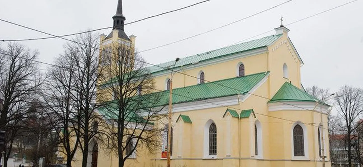 Эстонская церковь Святого Иоанна.