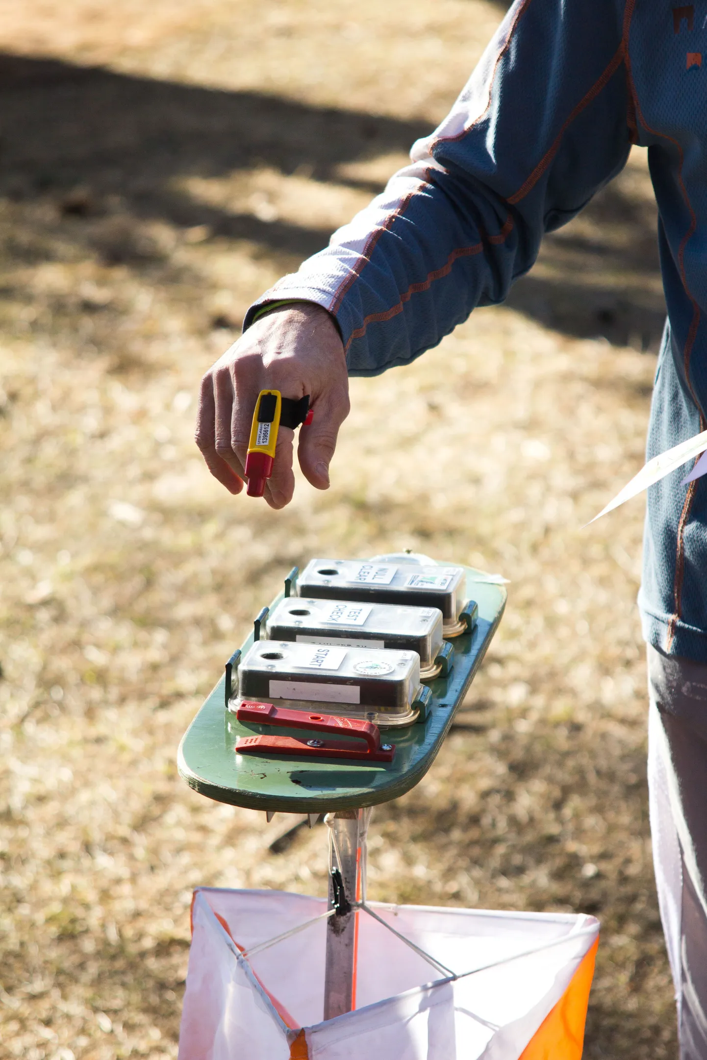 Orienteerumine. Foto on illustratiivne.
