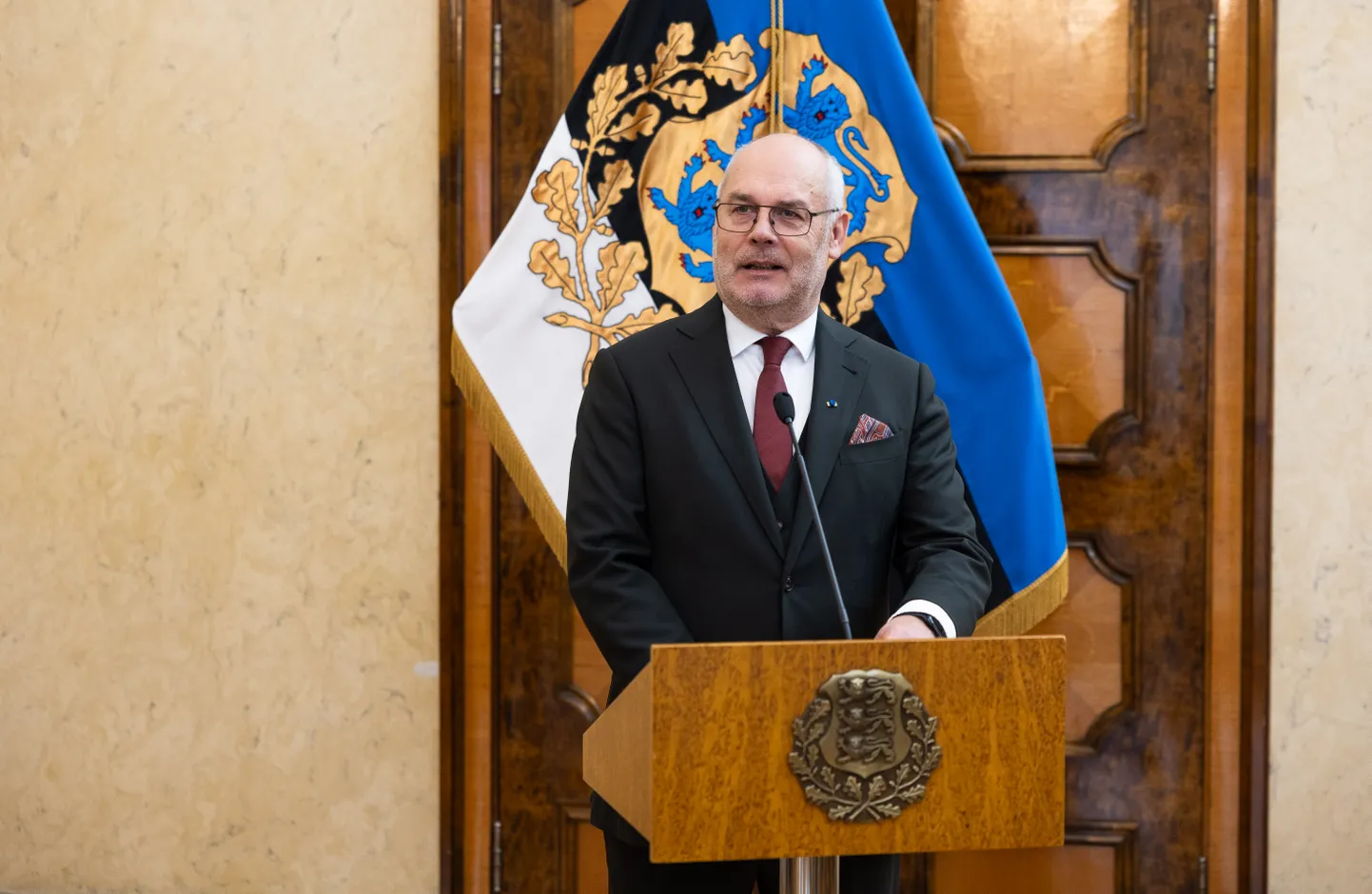 President Alar Karis.