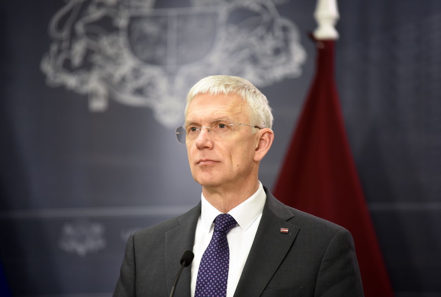 Премьер-министр Латвии Кришьянис Кариньш.