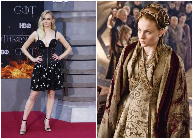 Sophie Turner ehk Sansa Stark.