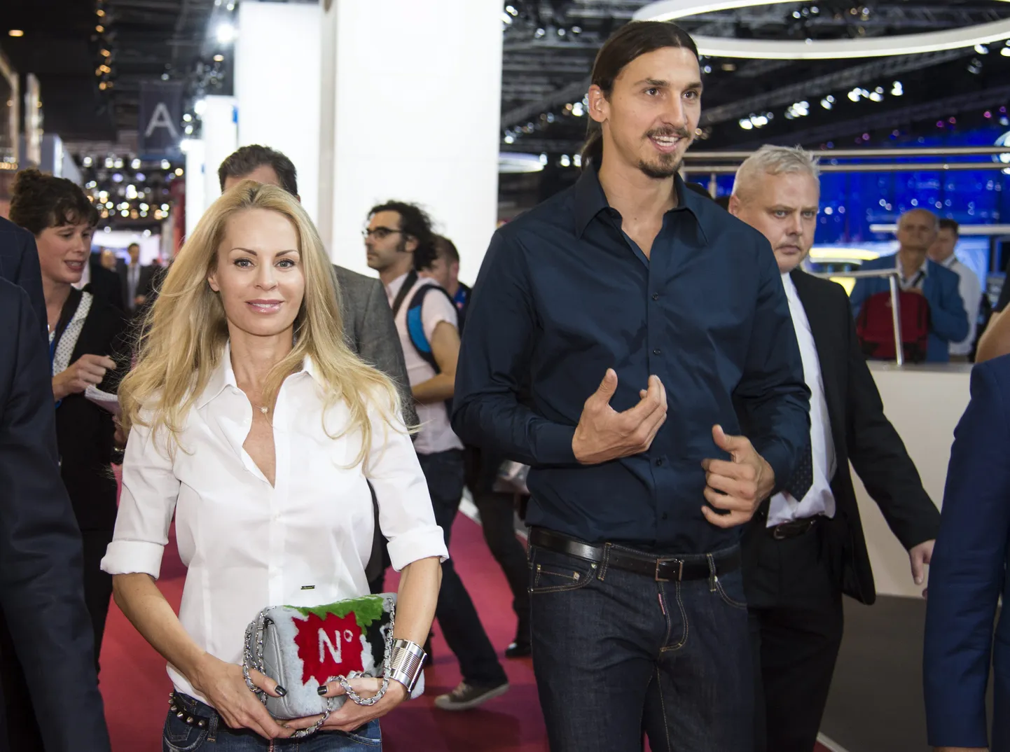 Zlatan Ibrahimović ja Helena Seger