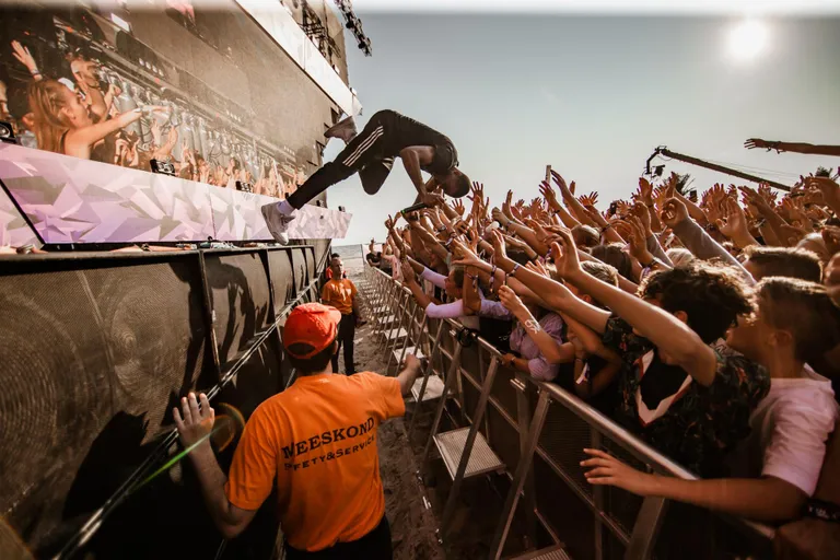 Pealaval esinenud Ameerika hiphoppar Desiigner oli julge.
