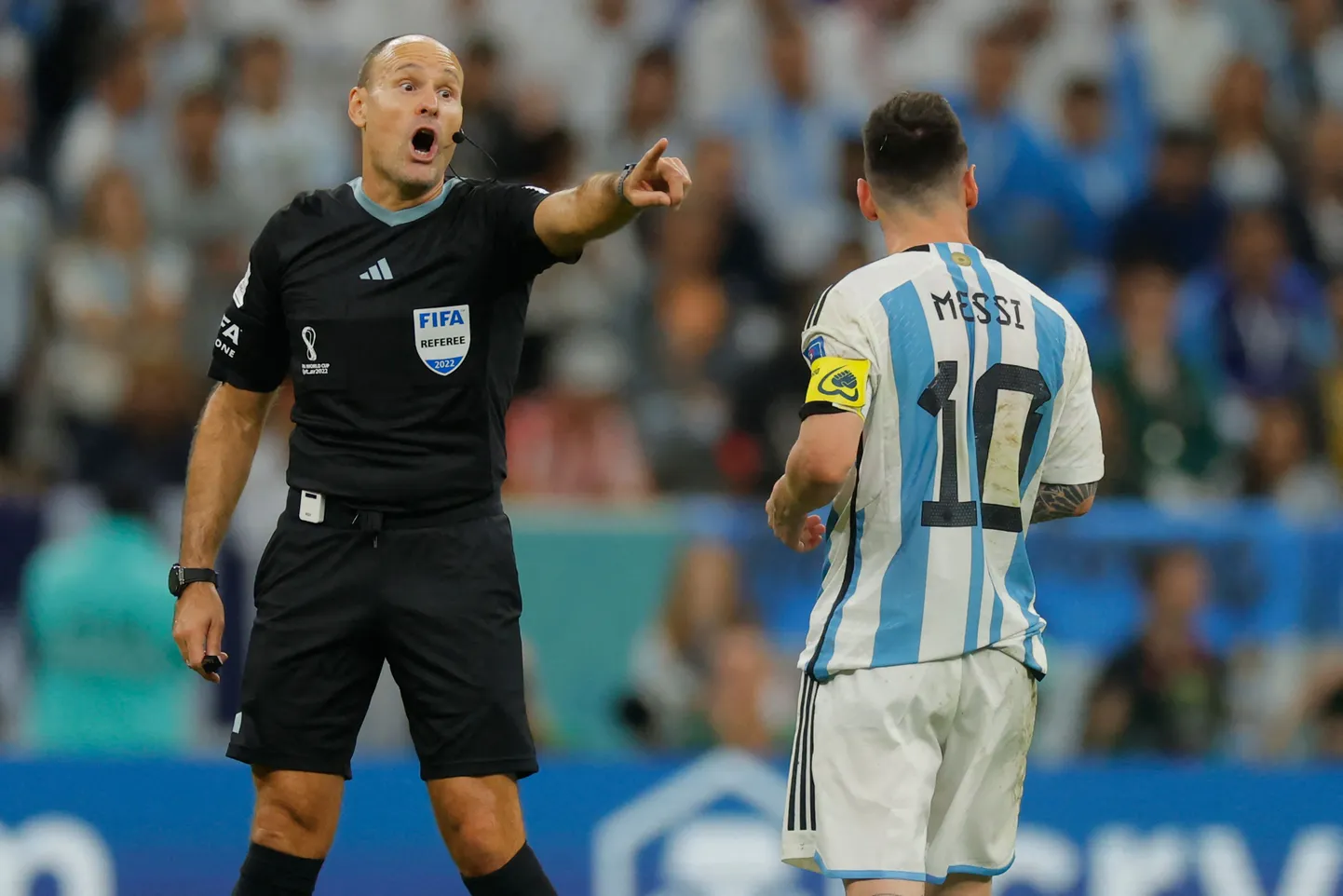 Lionel Messi oli Antonio Mateu peale maruvihane.