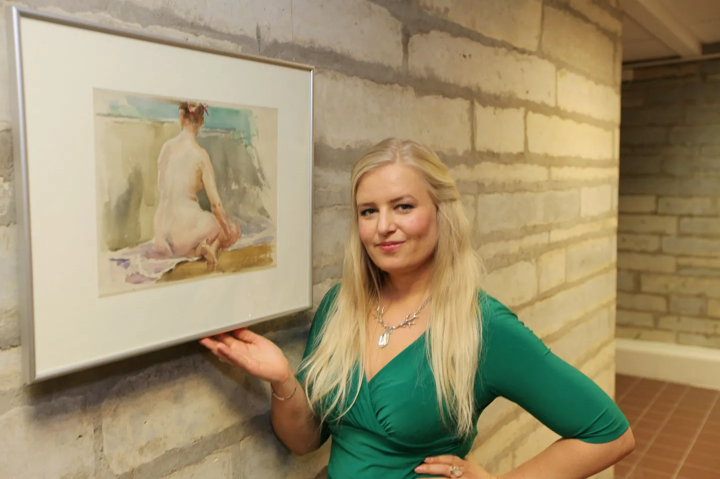 Kunstnik Aleksander Peeki pojad avasid Rahvusraamatukogus isa mälestusnäituse. Aleksander Peek on Ingrid Peek`i vanaisa.